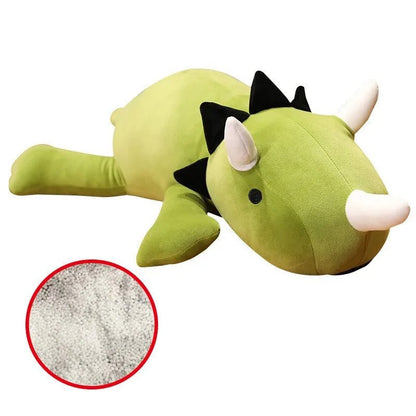 Chubby Donut Dinosaur Plush - Soft Plush Toys - Scribble Snacks