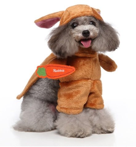 Cosplay Pet Supplies Standing Outfit Funny Dog Clothes Upright Outfit Halloween Christmas Dress Up Pet Outfit - 0 - Scribble Snacks