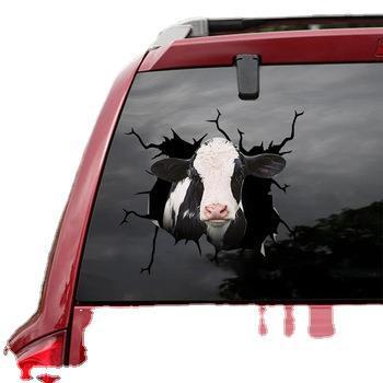 Creative Broken Car Window Electrostatic Sticker - 0 - Scribble Snacks