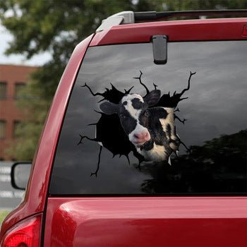 Creative Broken Car Window Electrostatic Sticker - 0 - Scribble Snacks