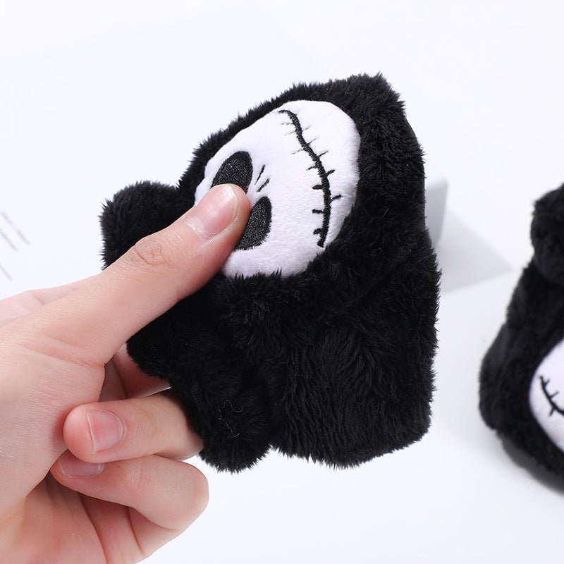 Creative Cartoon Halloween Cute Skull Slippers - 0 - Scribble Snacks