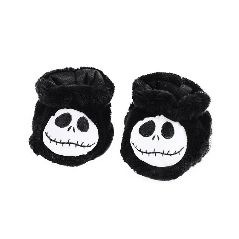 Creative Cartoon Halloween Cute Skull Slippers - 0 - Scribble Snacks