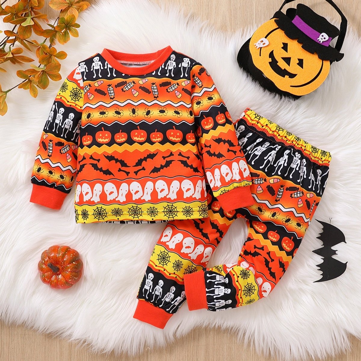 Creative Cute Printed Kids Halloween Set - 0 - Scribble Snacks