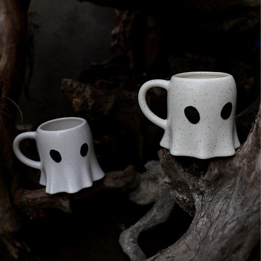 Creative Ghost Ceramic Mug Halloween - 0 - Scribble Snacks