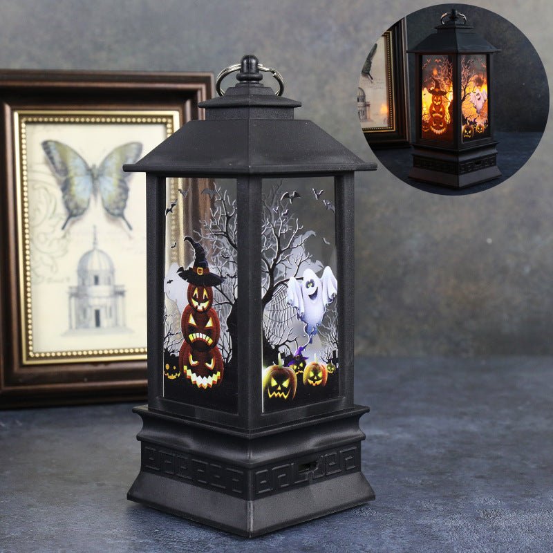 Creative Halloween Simulation Flame Lamp Ornaments - 0 - Scribble Snacks