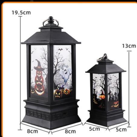 Creative Halloween Simulation Flame Lamp Ornaments - 0 - Scribble Snacks