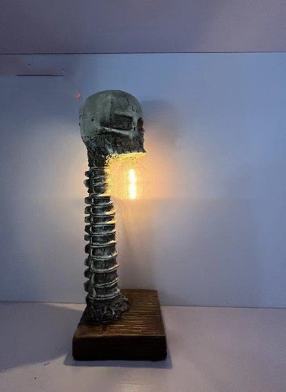 Creative Skull Table Lamp Halloween Horror Props - 0 - Scribble Snacks