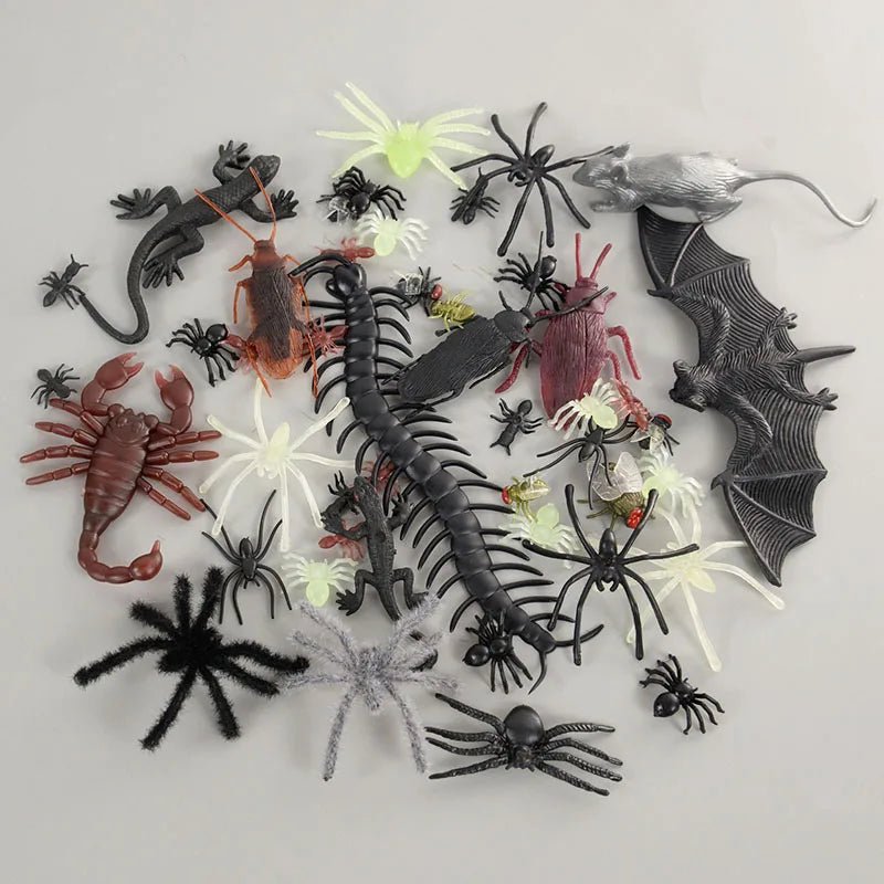 Creepy Critter Gift Invaders - Halloween - Fake Spiders & Insects - Scribble Snacks