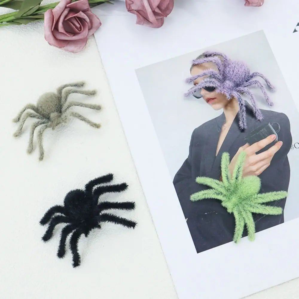 Creepy Halloween Spider Toy - Halloween - Fake Spiders & Insects - Scribble Snacks