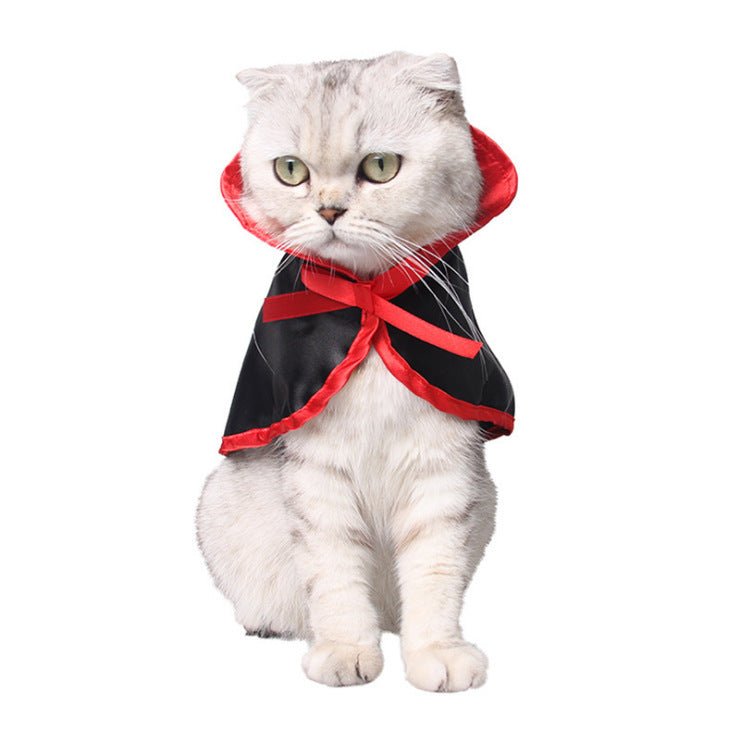 Cross - border Amazon Halloween Pet Cloak Cat Dog Saint - 0 - Scribble Snacks