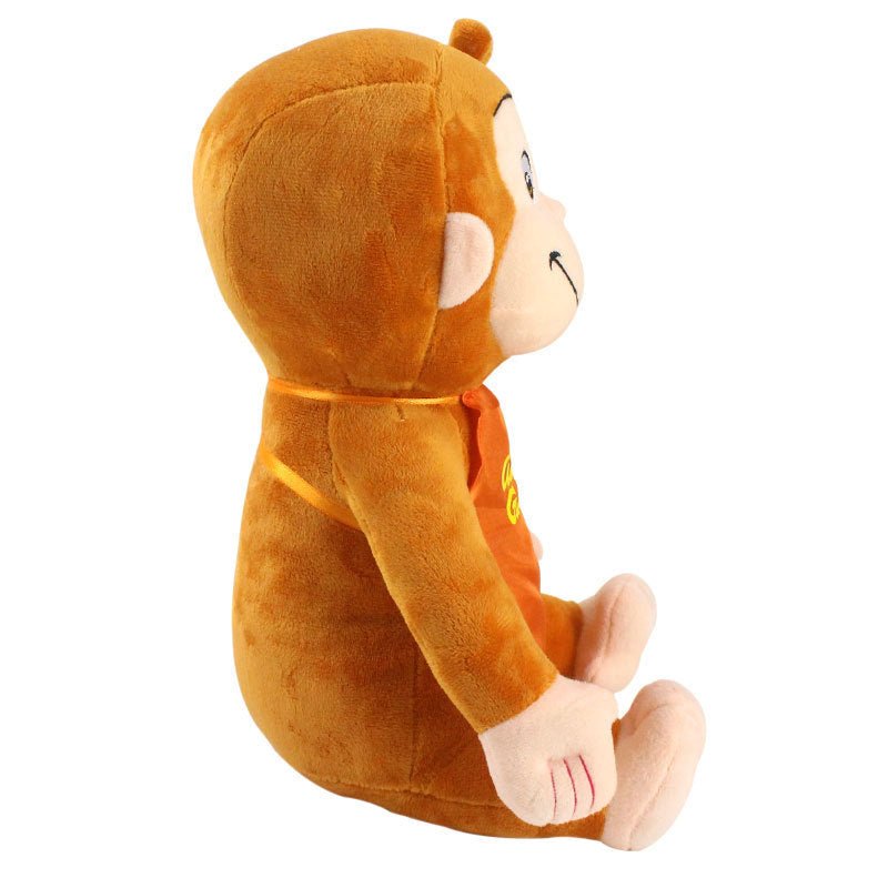 Curious Monkey Monkey Cute Plush Toy Figure - 0 - Scribble Snacks