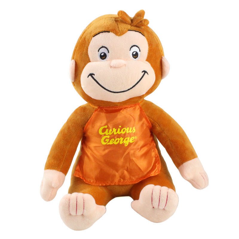 Curious Monkey Monkey Cute Plush Toy Figure - 0 - Scribble Snacks