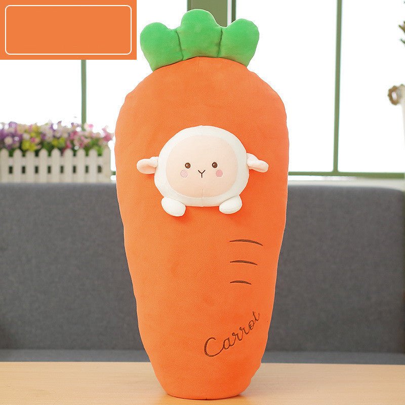 Cute Banana Pillow Carrot Doll Fruit Plush Toy - 0 - Scribble Snacks