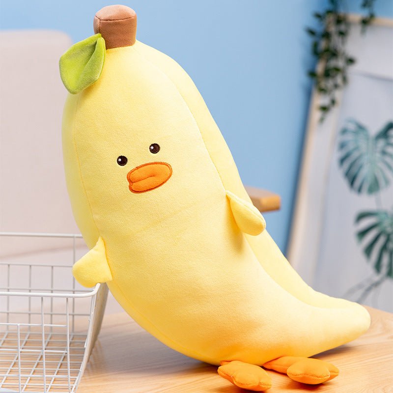 Cute Banana Pillow Carrot Doll Fruit Plush Toy - 0 - Scribble Snacks