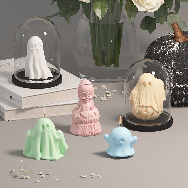 Cute Ghost Molded Silicone Halloween Decoration Diy - 0 - Scribble Snacks