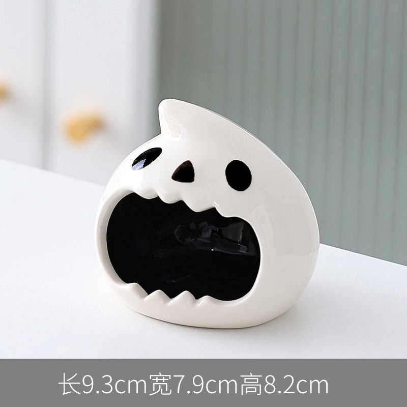 Cute Halloween Ghost Thickened Ashtray - 0 - Scribble Snacks