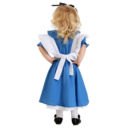 Cute Maid Costume Role Play Maid Ware Halloween Costume Children's Day Kindergarten Girls Performance Wear - 0 - Scribble Snacks