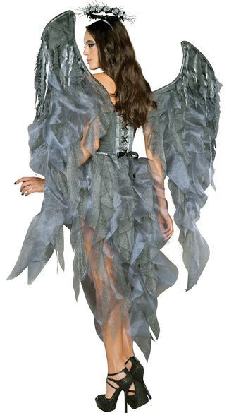 Dark Night Angel Costume Halloween Cosplay - 0 - Scribble Snacks