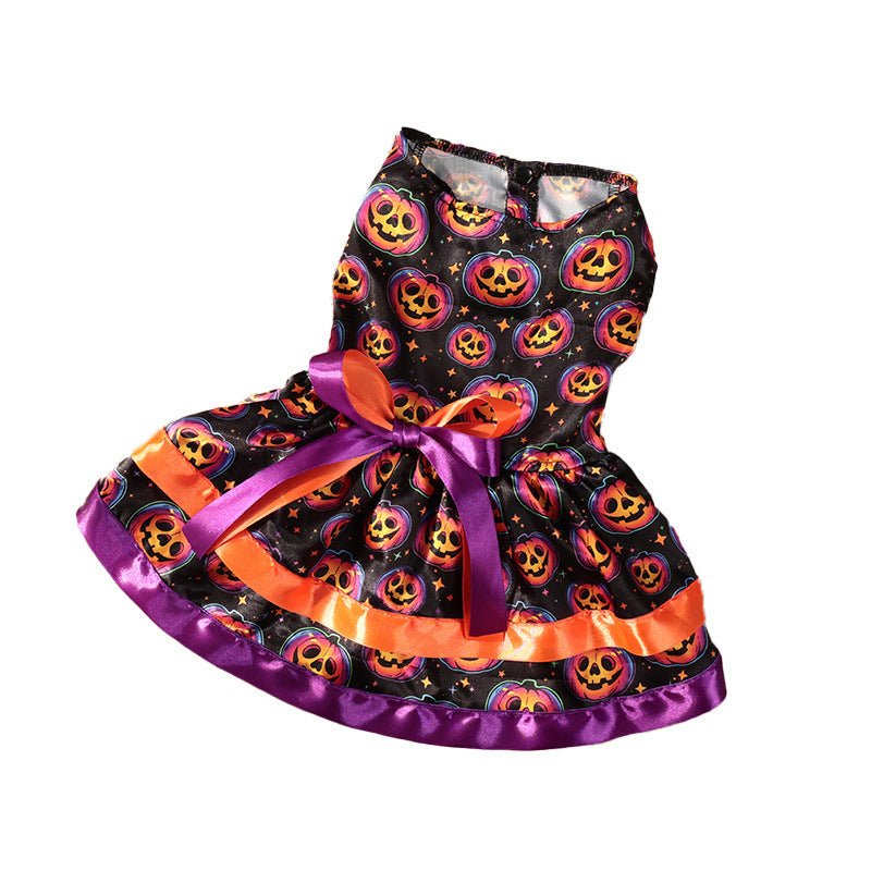 Dog Clothes Halloween Cute Double - layer Pet Skirt - 0 - Scribble Snacks