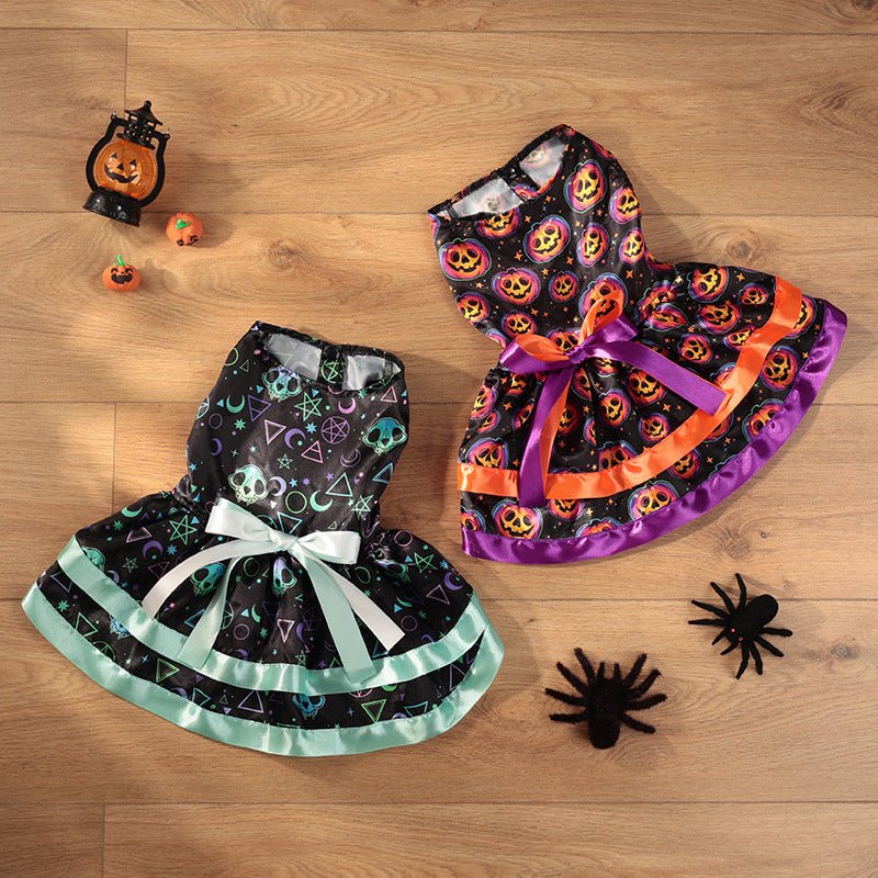 Dog Clothes Halloween Cute Double - layer Pet Skirt - 0 - Scribble Snacks