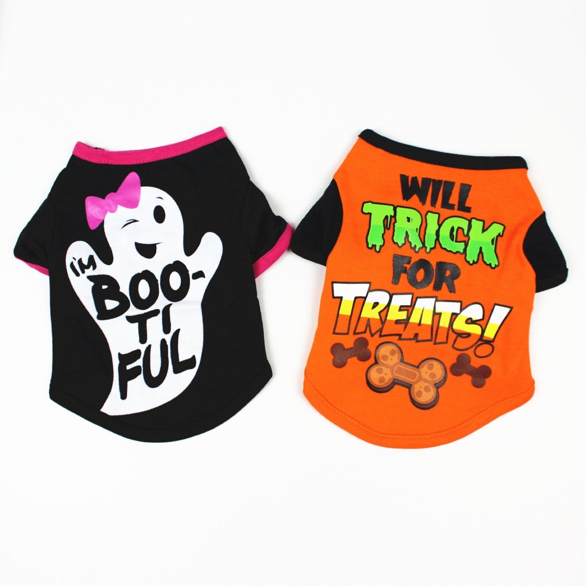 Dog clothes spring and summer clothes cartoon print T-shirt Teddy Bichon pet costume wholesale pet Halloween clothes - 0 - Scribble Snacks