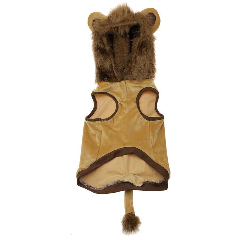 Dog Lion Clothes Pet Supplies Halloween Cat Clothes - 0 - Scribble Snacks