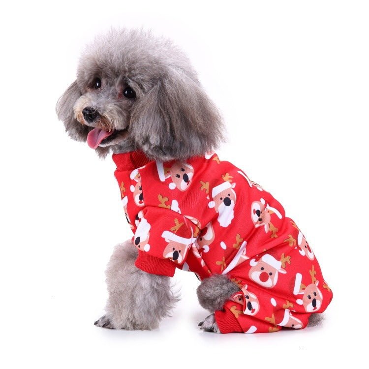 Dog supplies pet Christmas clothes creative Halloween Christmas pet clothes funny dog clothes cross - border - 0 - Scribble Snacks