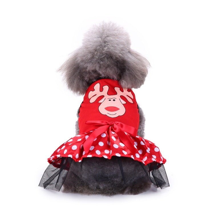 Dog supplies pet Christmas clothes creative Halloween Christmas pet clothes funny dog clothes cross - border - 0 - Scribble Snacks