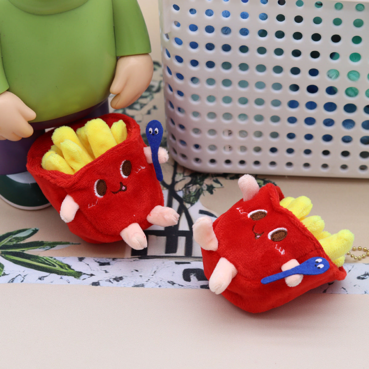 Pickle and Pals Plush Charm - Fries