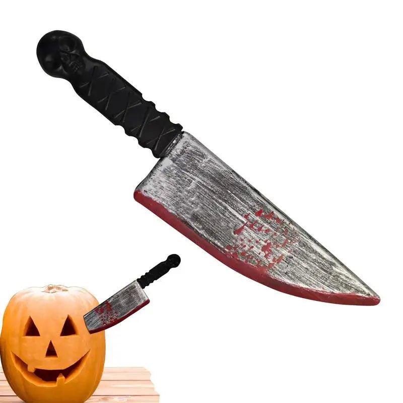 Eeriely Sweet Halloween Knife Prop - Halloween - Fake Blood & Joke Props - Scribble Snacks