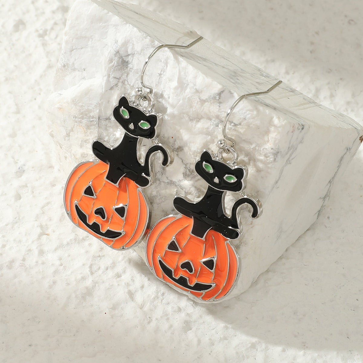 Exaggerated Spider Skull Earrings Halloween Gift - 0 - Scribble Snacks