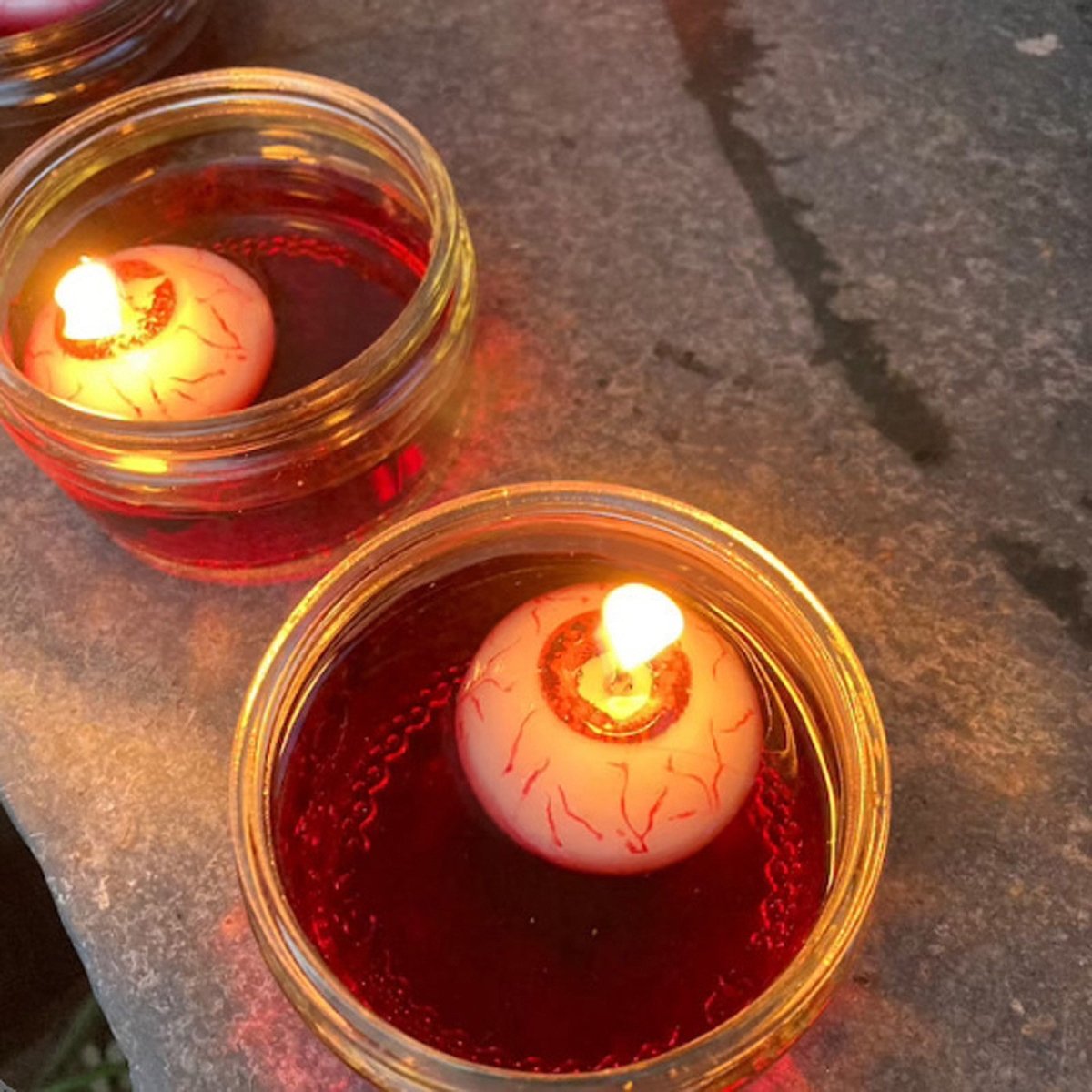 Eyeball Candle Halloween Floating Candle - 0 - Scribble Snacks