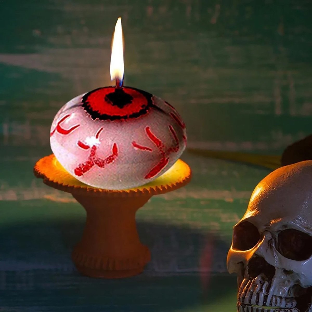 Eyeball Candle Halloween Floating Candle - 0 - Scribble Snacks