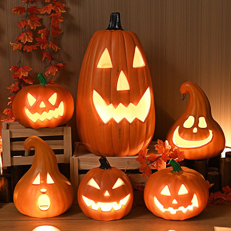 Fashion Personality Halloween Pumpkin Lamp - 0 - Scribble Snacks