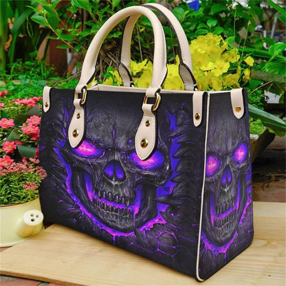 Fashion Personality Halloween Skull Pattern Tote Bag - 0 - Scribble Snacks