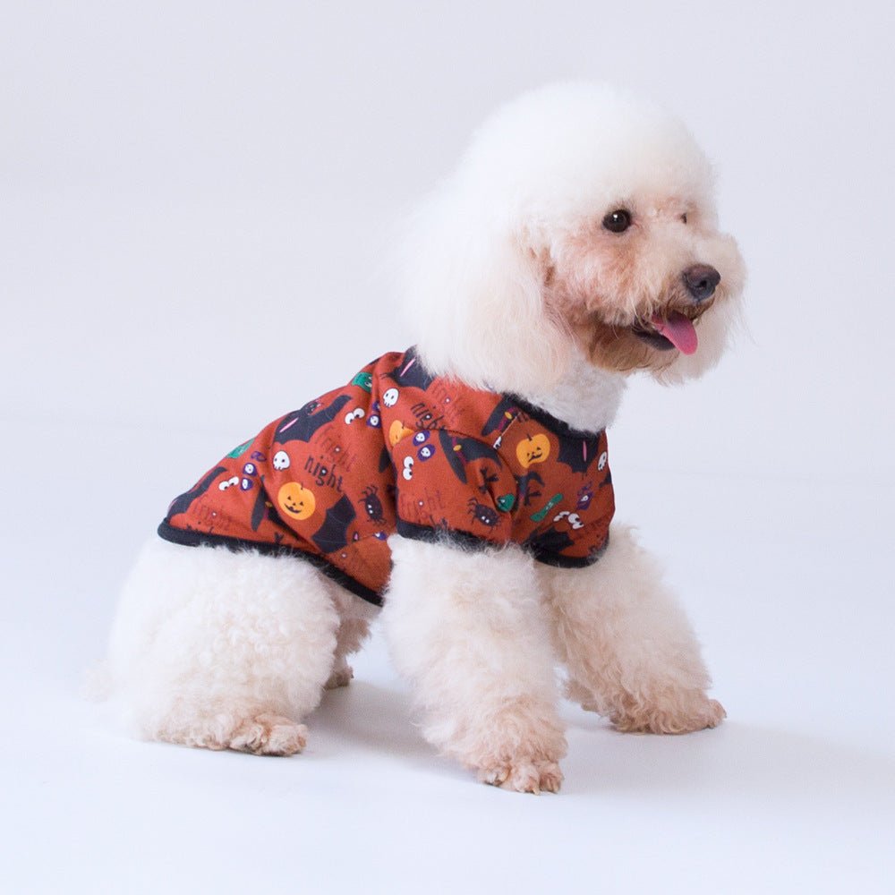 Fashionable And Simple Halloween Cat Pet Clothes - 0 - Scribble Snacks