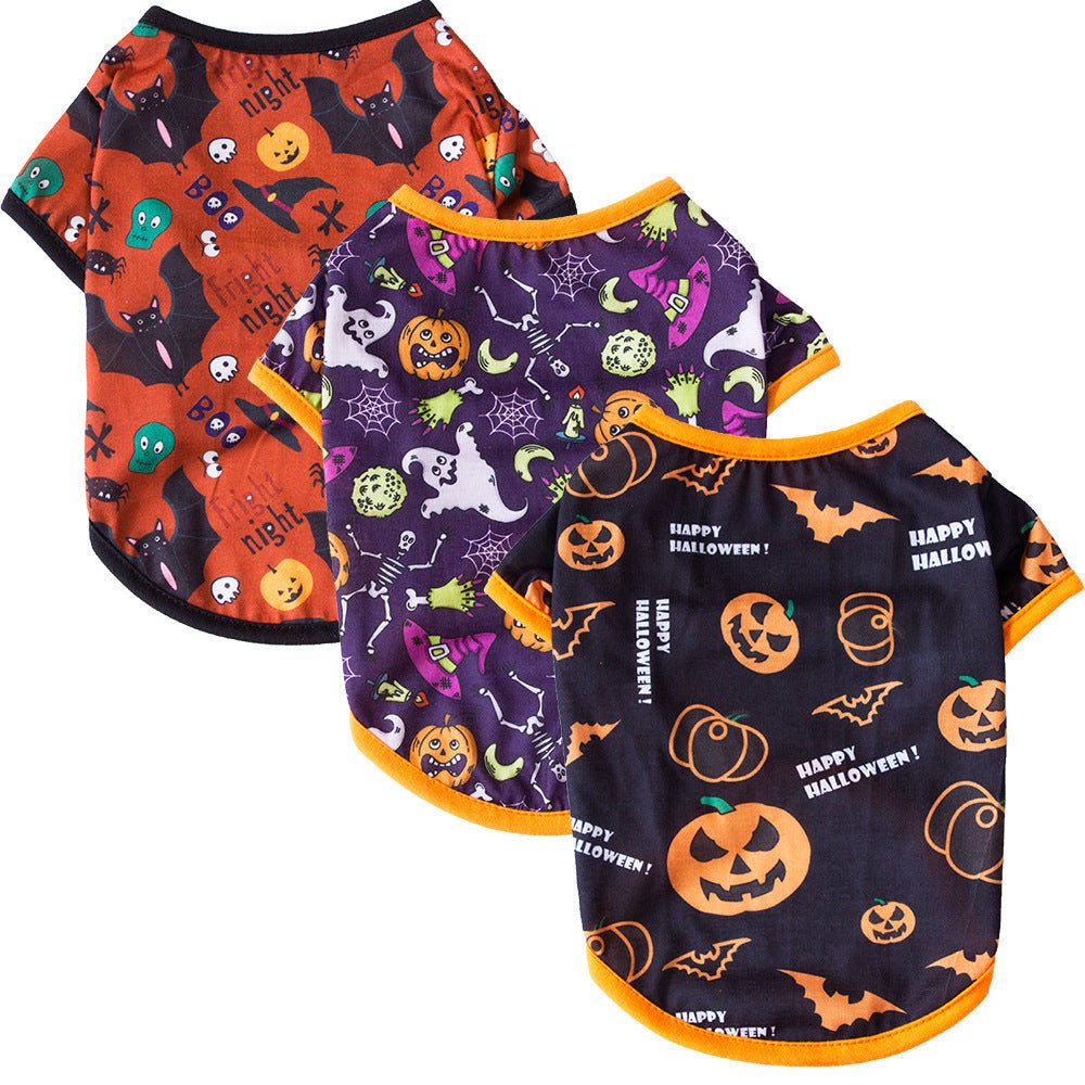 Fashionable And Simple Halloween Cat Pet Clothes - 0 - Scribble Snacks