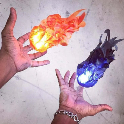 Fiery Hand Illusion Prop Lamp - Halloween - Floating Fireball Lamps & Candles - Scribble Snacks