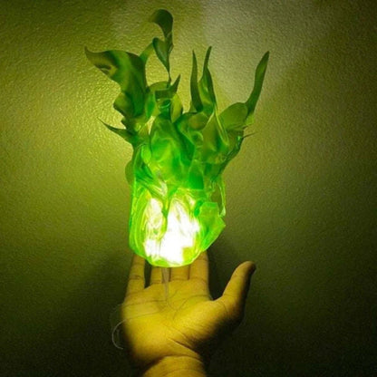 Fiery Hand Illusion Prop Lamp - Halloween - Floating Fireball Lamps & Candles - Scribble Snacks