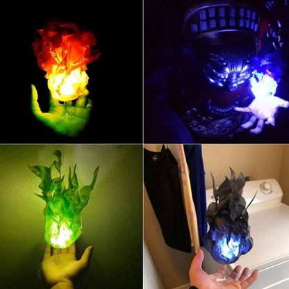 Fiery Hand Illusion Prop Lamp - Halloween - Floating Fireball Lamps & Candles - Scribble Snacks