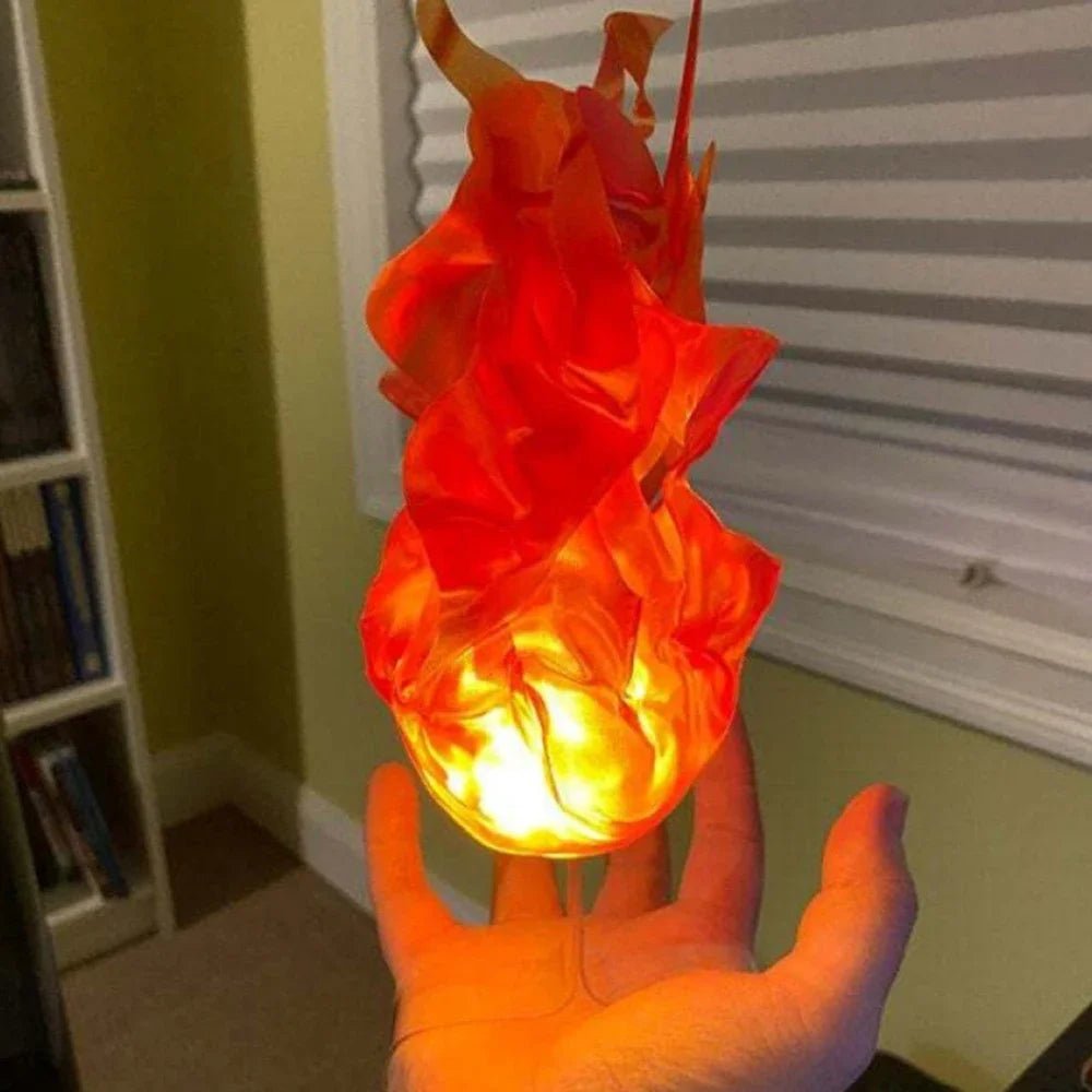 Fiery Hand Illusion Prop Lamp - Halloween - Floating Fireball Lamps & Candles - Scribble Snacks