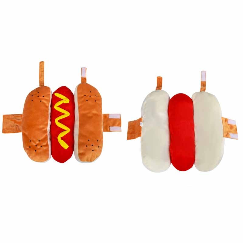 Funny Halloween Costumes For Dogs Puppy Pet Clothing Hot Dog Design Dog Clothes Pet Apparel Dressing Up Cat Party Costume Suit - 0 - Scribble Snacks