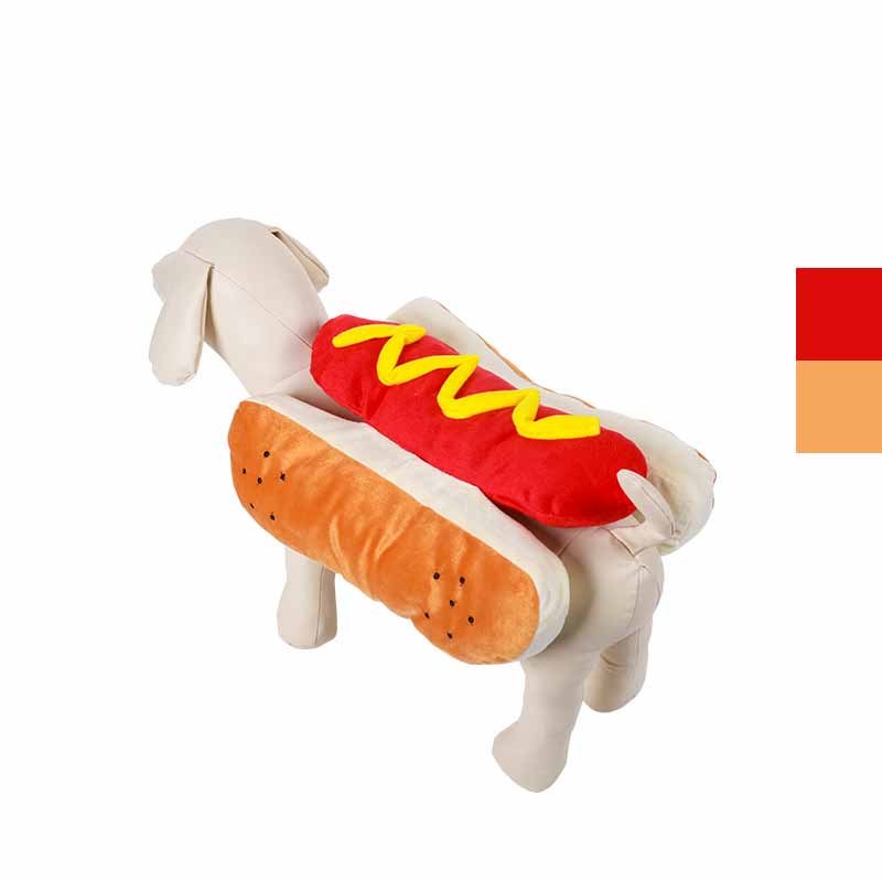 Funny Halloween Costumes For Dogs Puppy Pet Clothing Hot Dog Design Dog Clothes Pet Apparel Dressing Up Cat Party Costume Suit - 0 - Scribble Snacks