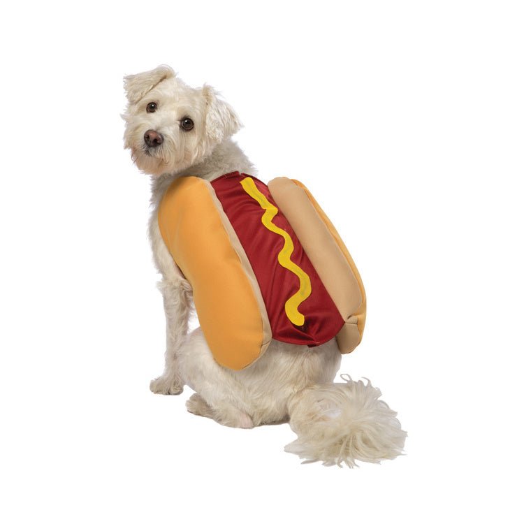 Funny Halloween Costumes For Dogs Puppy Pet Clothing Hot Dog Design Dog Clothes Pet Apparel Dressing Up Cat Party Costume Suit - 0 - Scribble Snacks