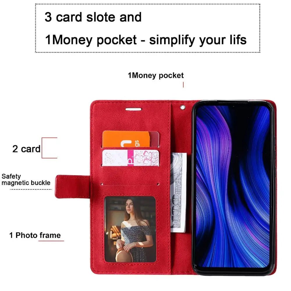 Galaxy Lux - Leather Wallet Stand Flip Case Samsung - Android Cases - Scribble Snacks