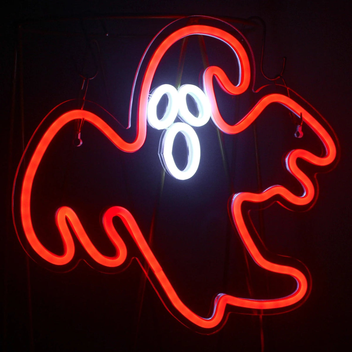 Ghost LED Neon Wall Lights - Halloween - LED Lighting & Neon Signs - Scribble Snacks