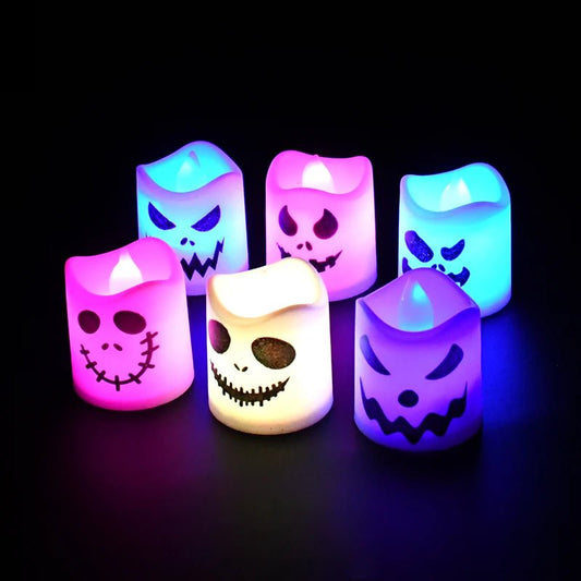 Ghost Pumpkin Halloween Candle Set - Halloween - Lanterns & Candle Holders - Scribble Snacks