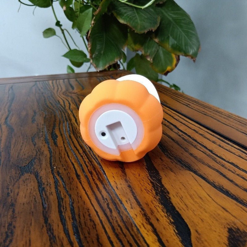 Ghost Pumpkin Small Night Lamp Halloween Silicone Pat Lamp - 0 - Scribble Snacks