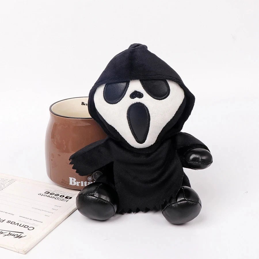 Ghostface Halloween Plush Toy - Halloween - Plush Toys & Pillows - Scribble Snacks