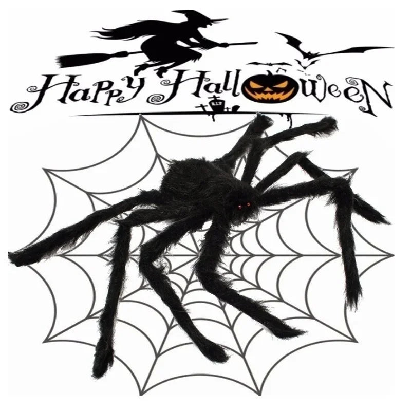 Giant Hungry Harmless Spider Decor - Halloween - Fake Spiders & Insects - Scribble Snacks